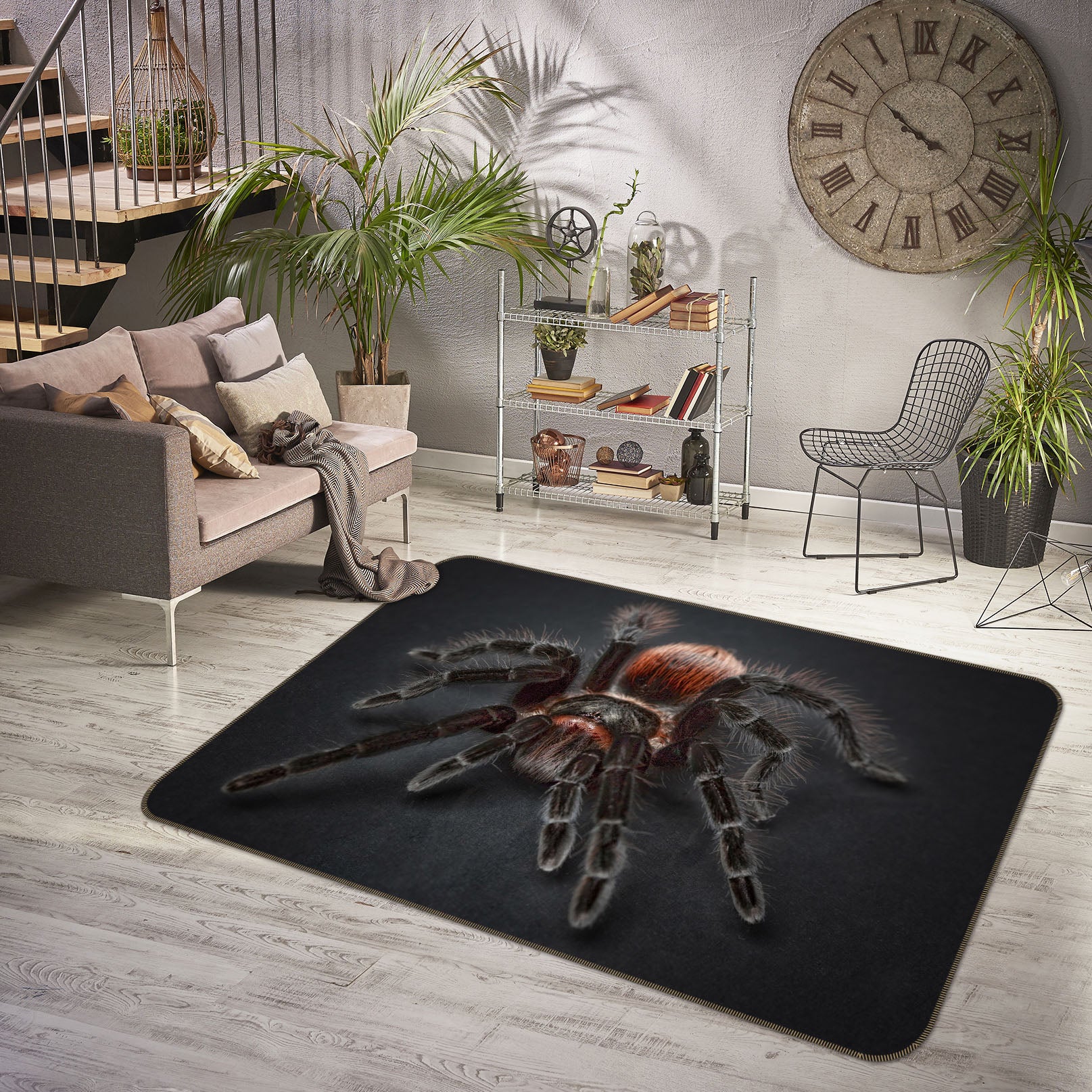 3D Spider 69017 Animal Non Slip Rug Mat