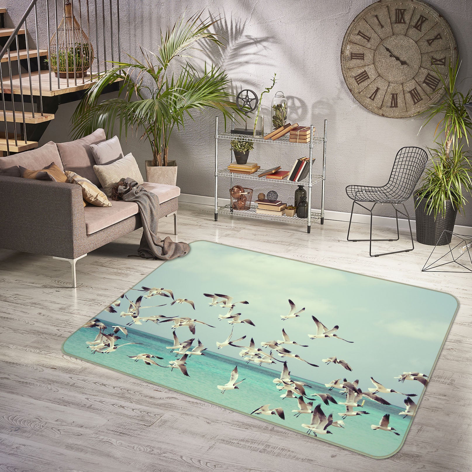 3D Seagull 69010 Animal Non Slip Rug Mat