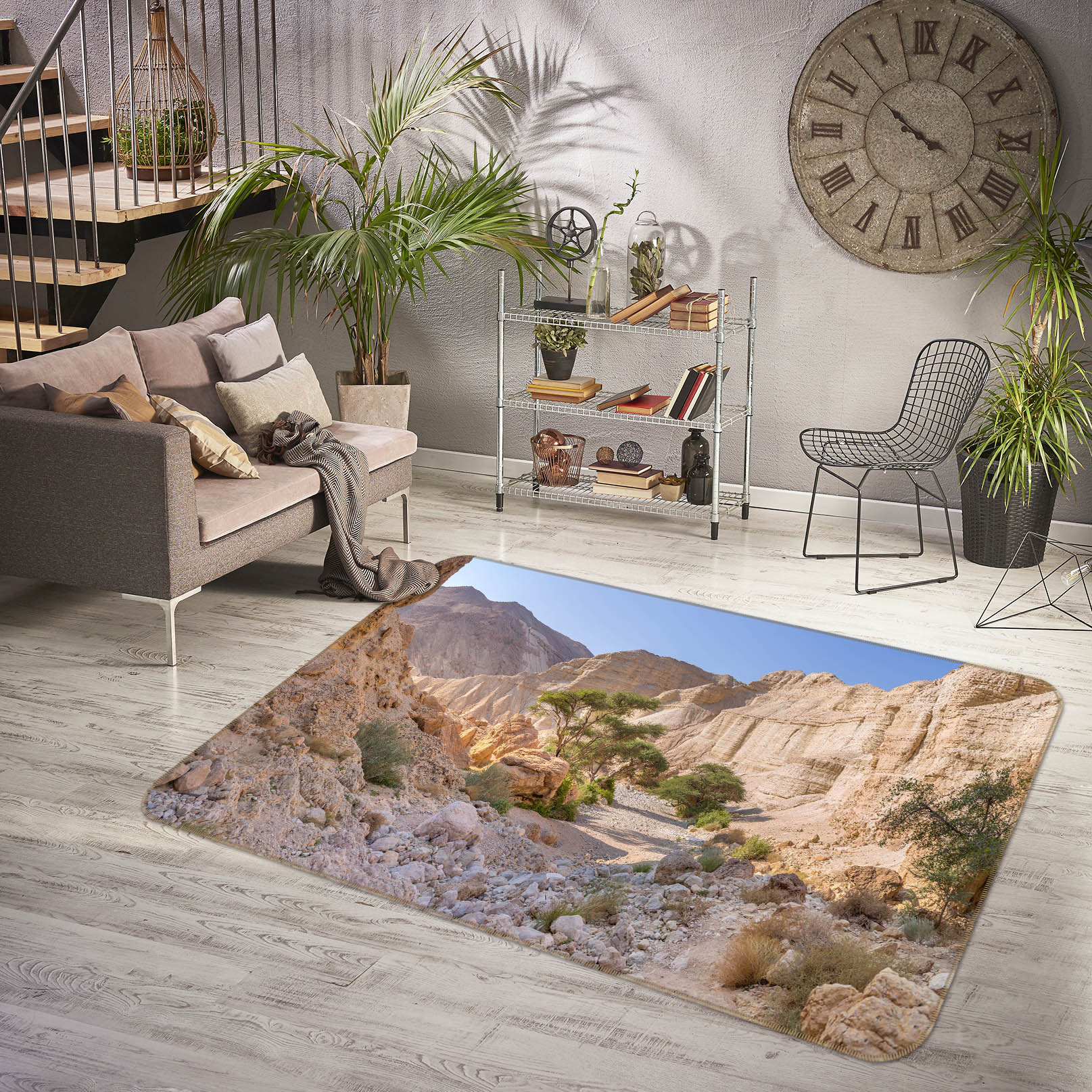 3D Sunny Valley 3027 Assaf Frank Rug Non Slip Rug Mat