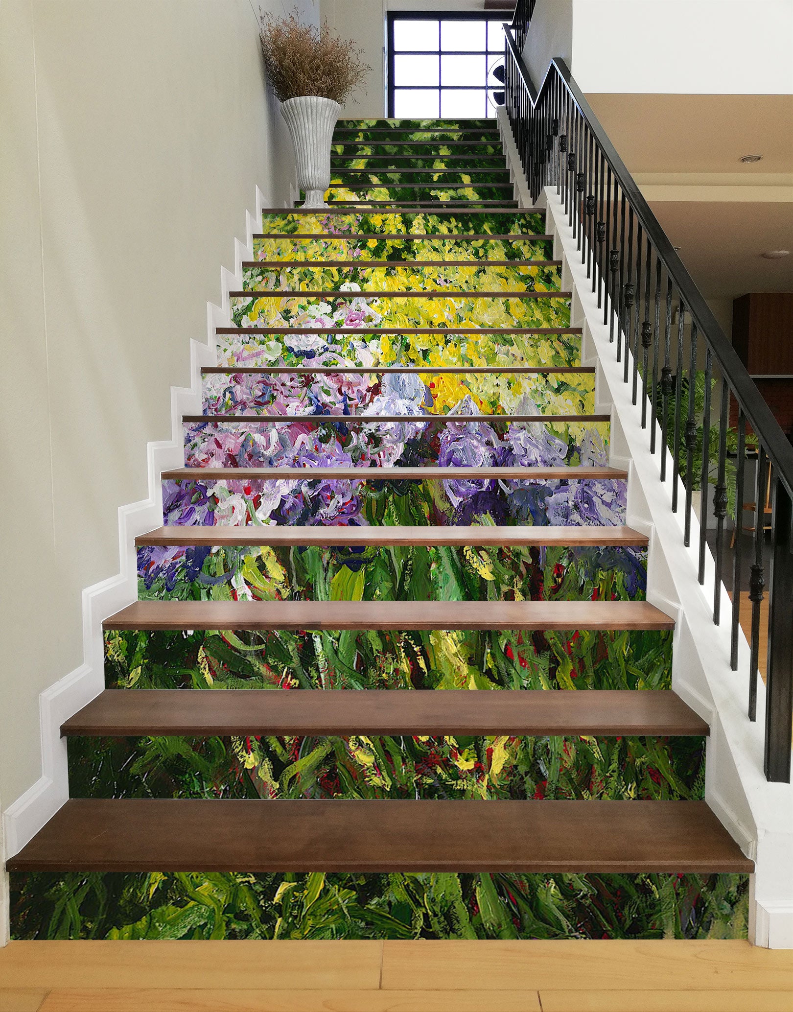 3D Flower Bush 89145 Allan P. Friedlander Stair Risers