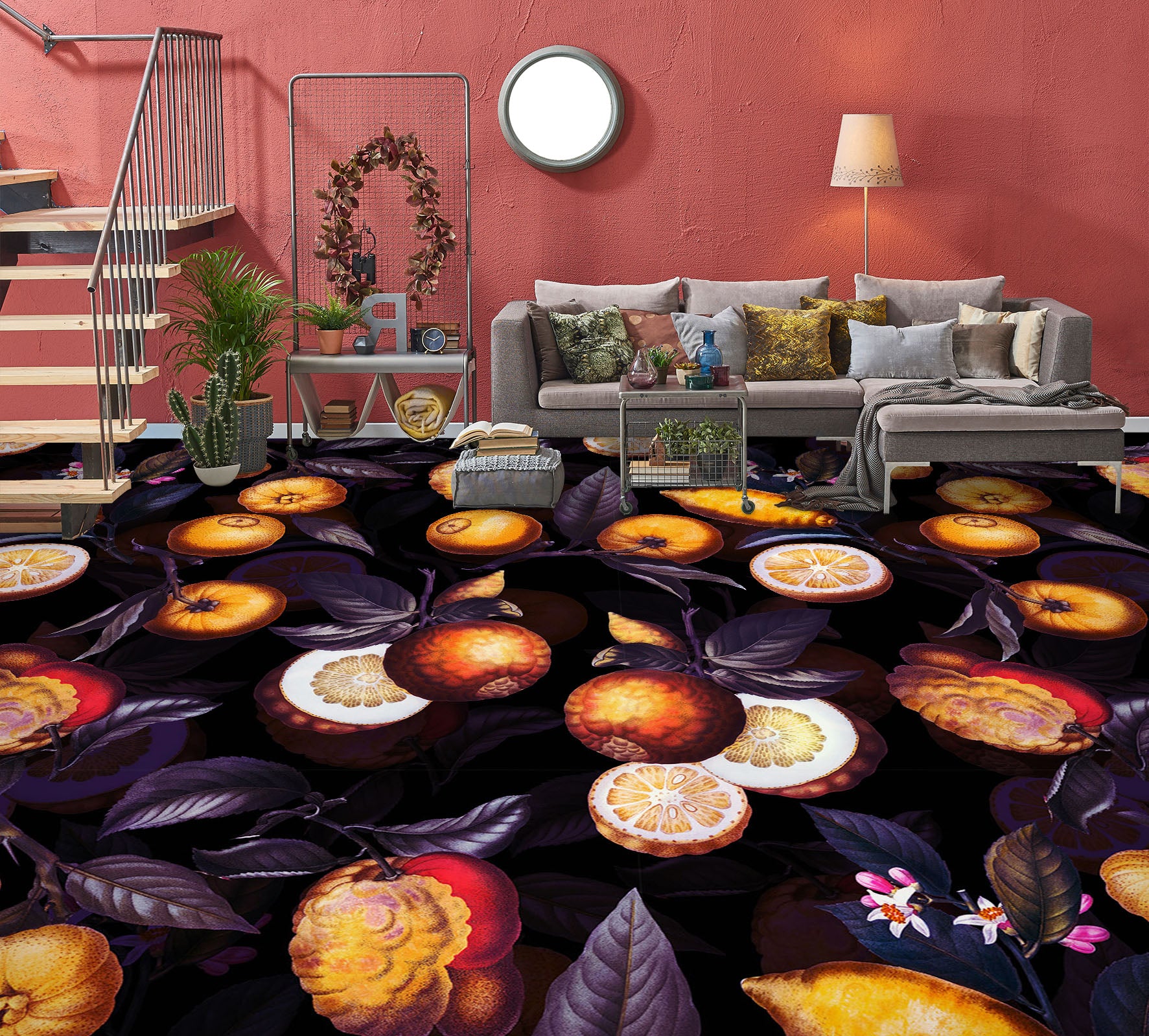 3D Fruit 99230 Uta Naumann Floor Mural