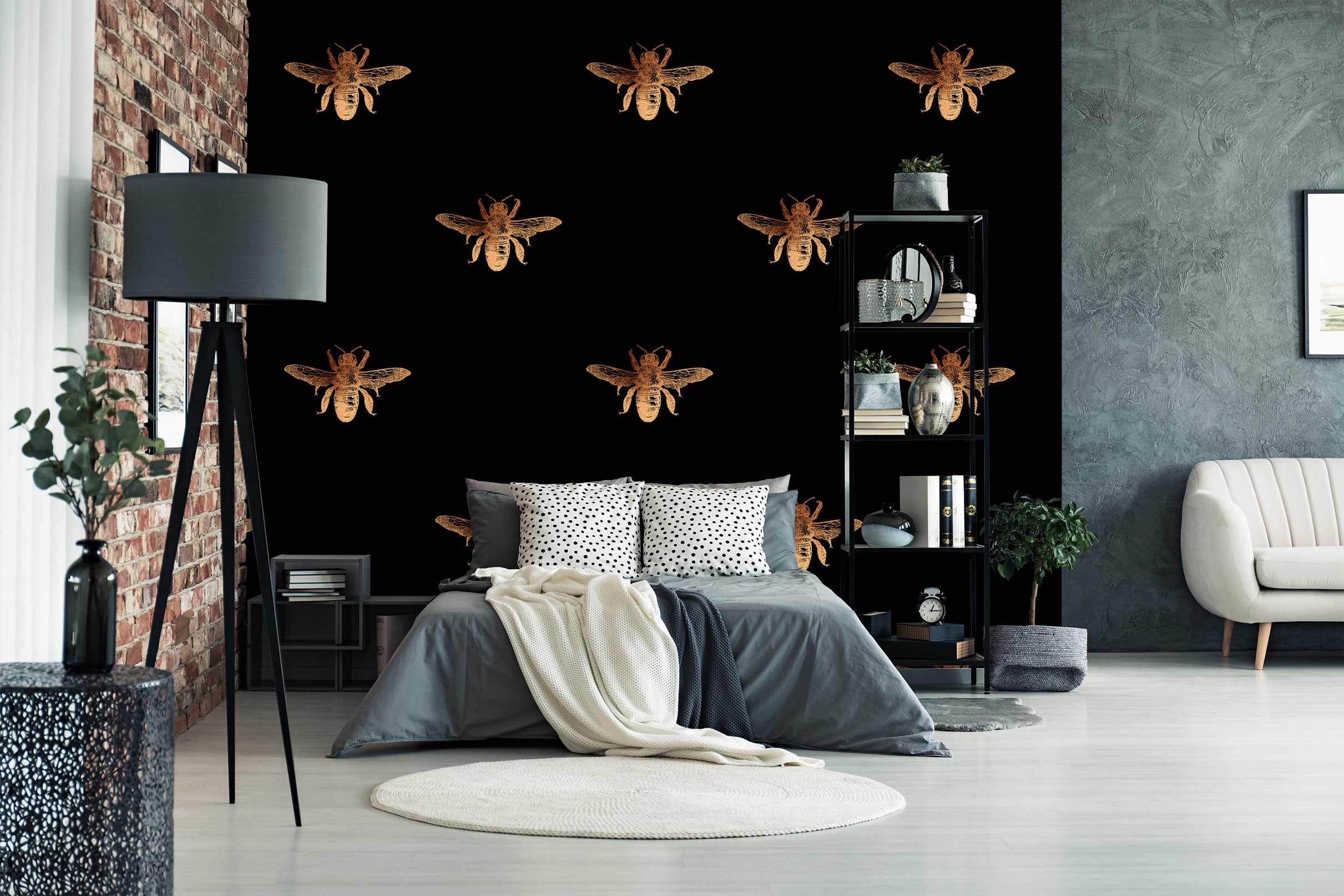 3D Golden Lantern 131 Uta Naumann Wall Mural Wall Murals