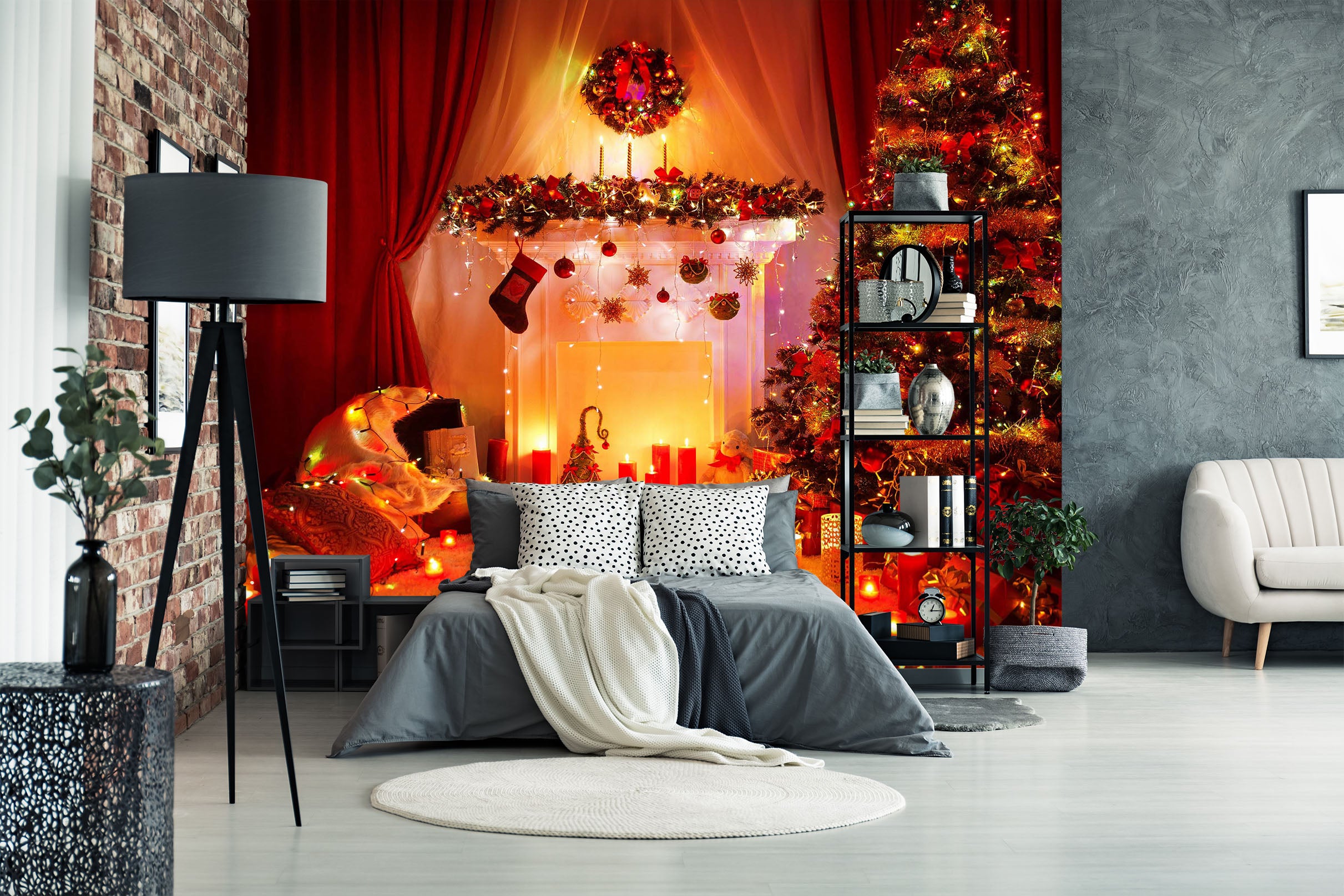 3D Romantic Room 2026 Wall Murals