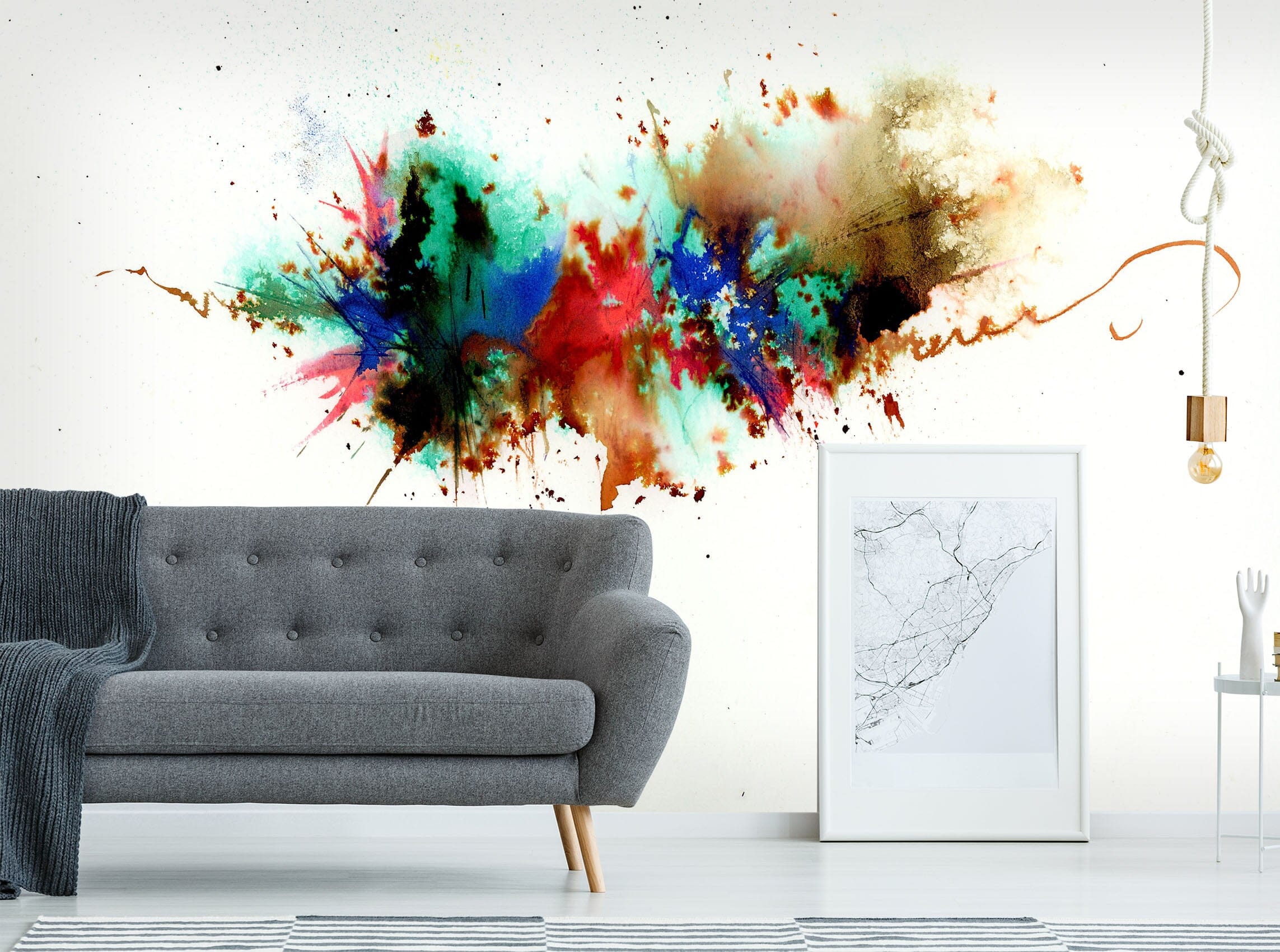 3D Color Splash 1409 Anne Farrall Doyle Wall Mural Wall Murals Wallpaper AJ Wallpaper 2 