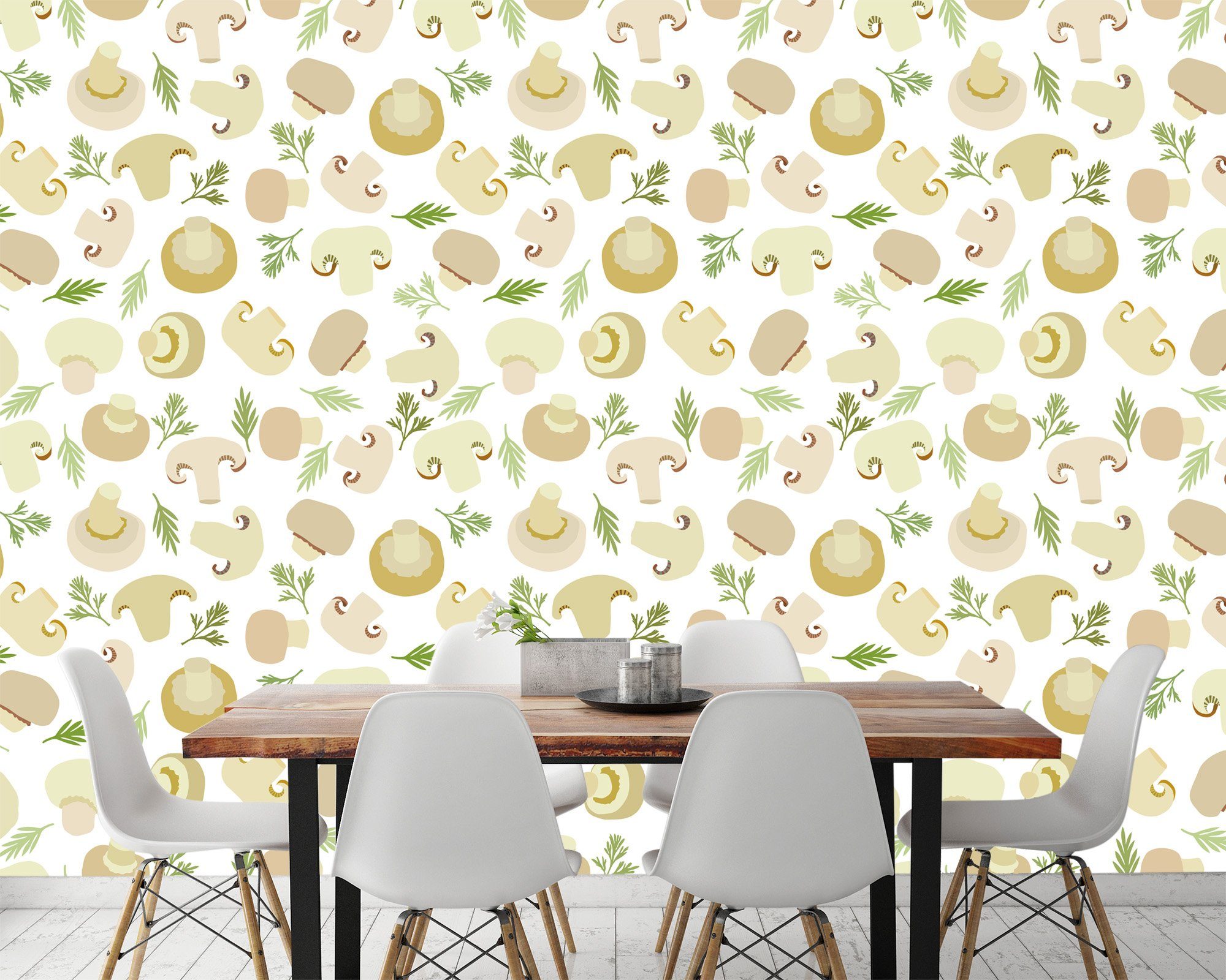 3D Mushroom Pattern 496 Wallpaper AJ Wallpaper 