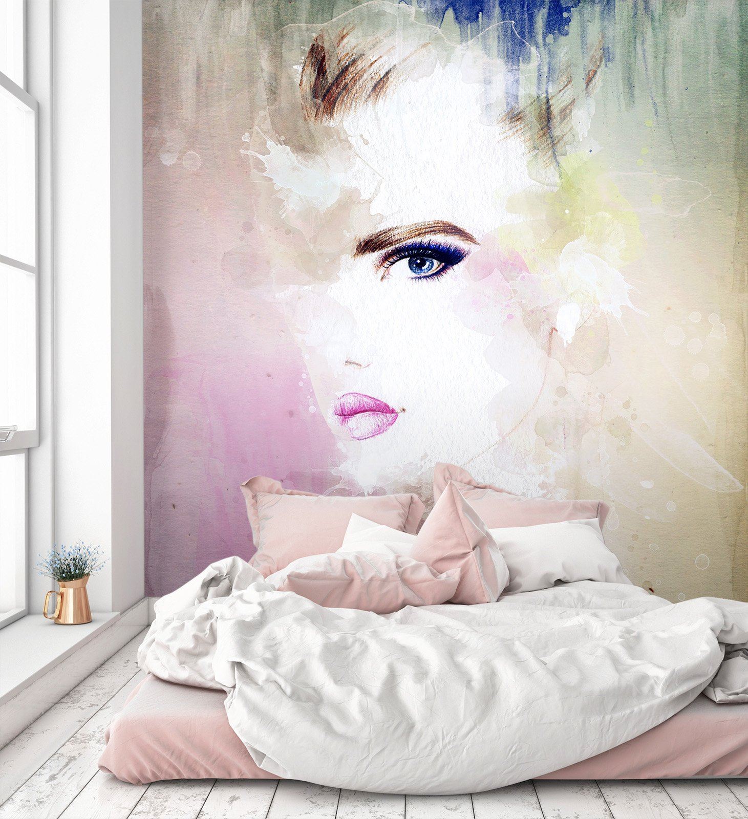 3D Beautiful Woman 124 Wall Murals Wallpaper AJ Wallpaper 2 