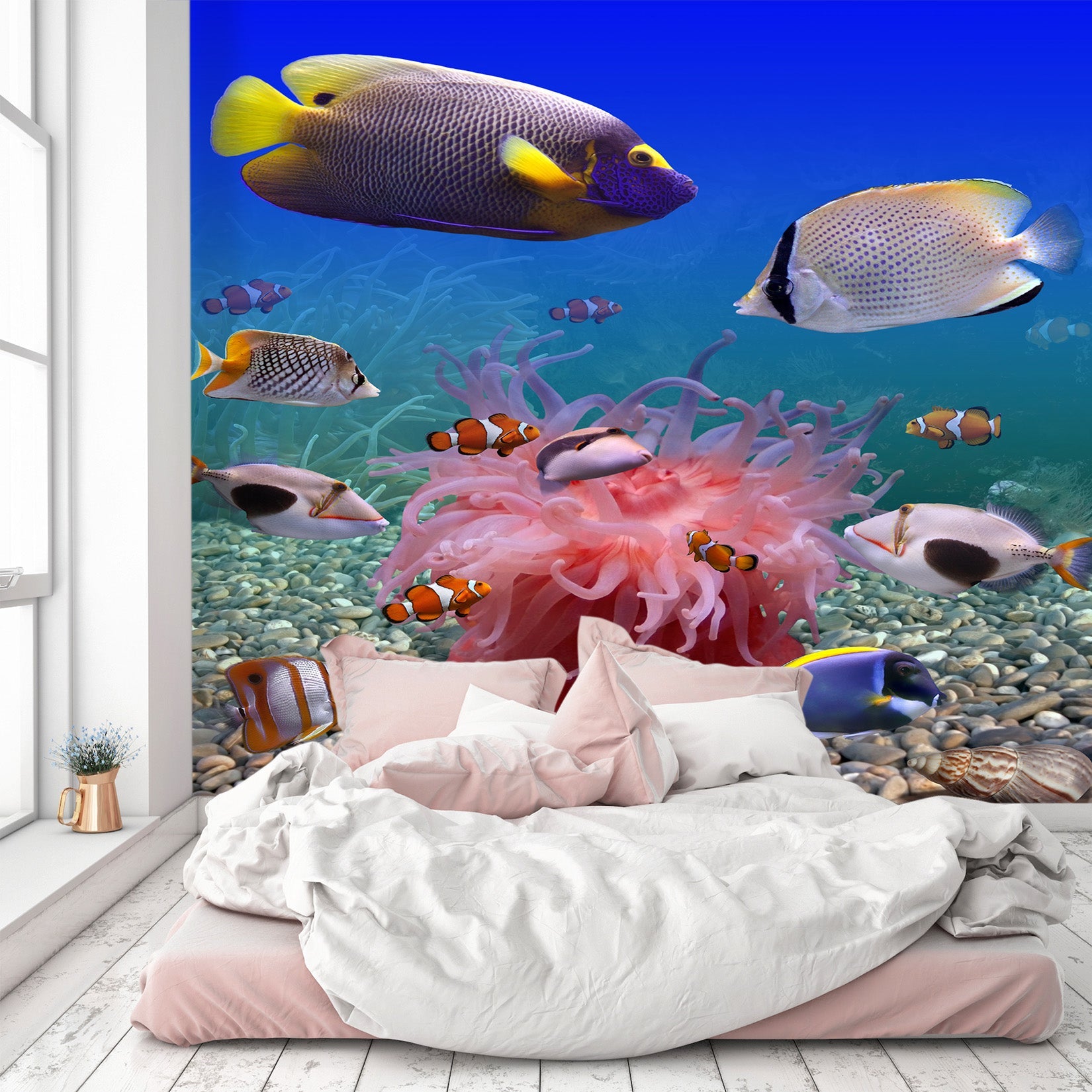 3D Deep Sea Fish 022 Wall Murals Wallpaper AJ Wallpaper 2 