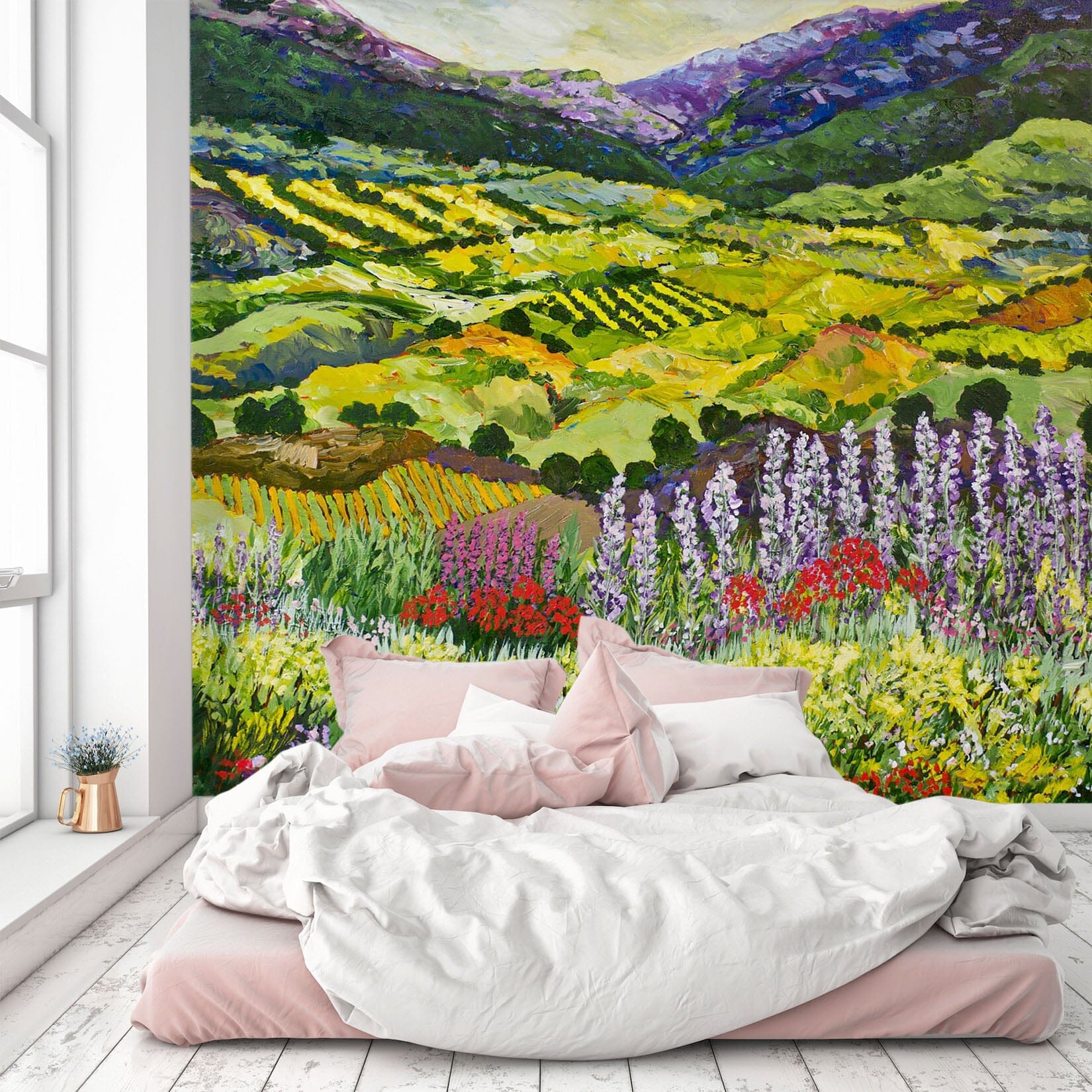 3D Where Flowers Bloom 104 Allan P. Friedlander Wall Mural Wall Murals Wallpaper AJ Wallpaper 2 