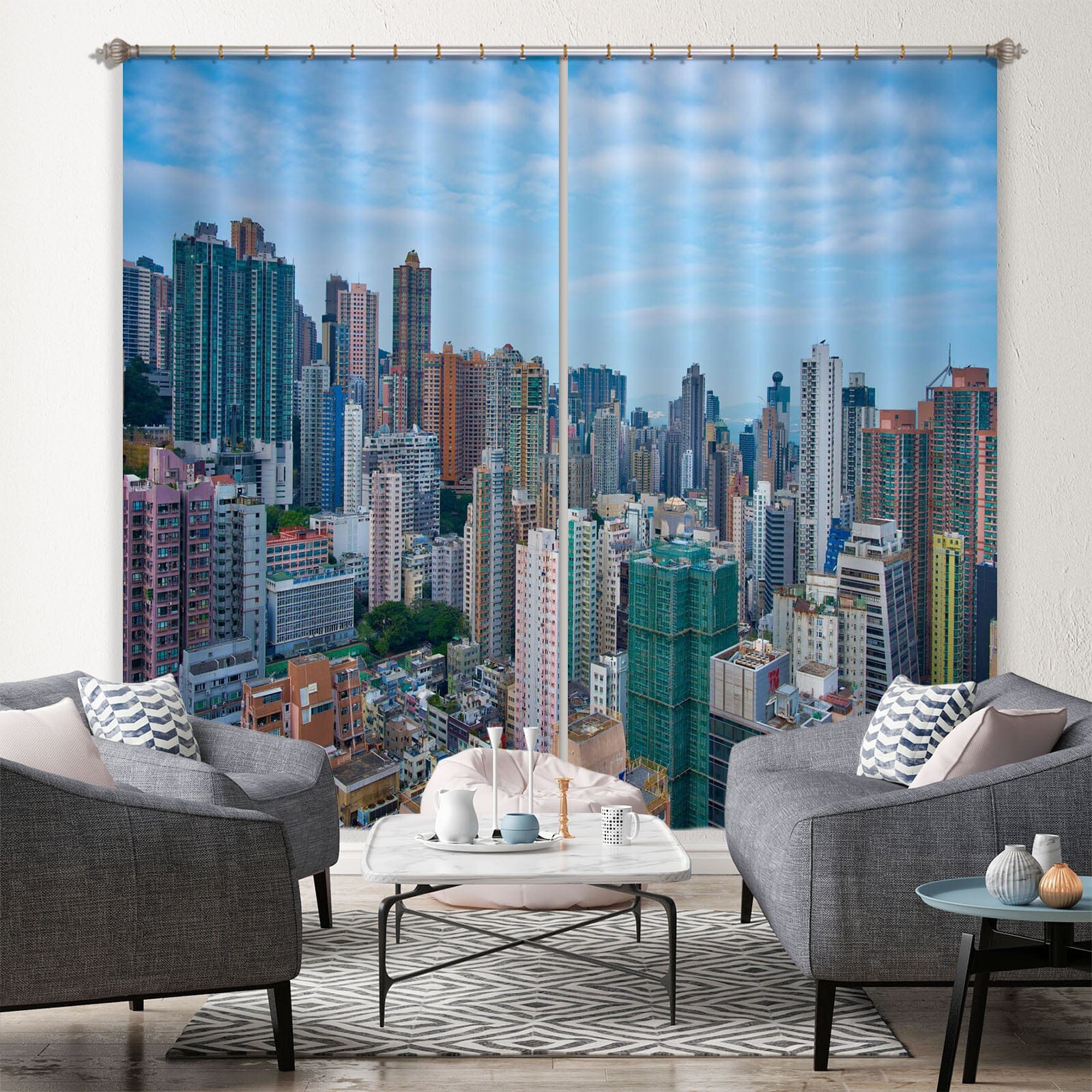 3D Tall Building 108 Marco Carmassi Curtain Curtains Drapes Curtains AJ Creativity Home 