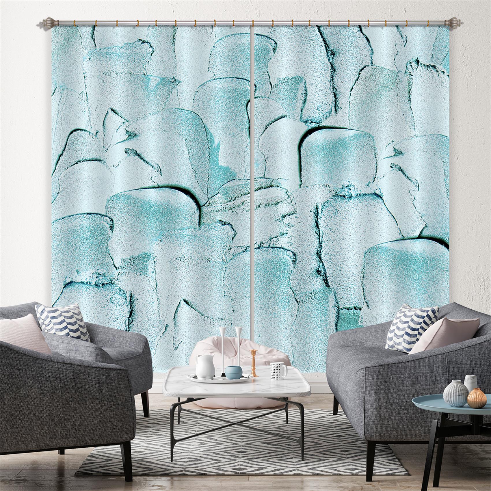 3D Pigment Painting 186 Uta Naumann Curtain Curtains Drapes