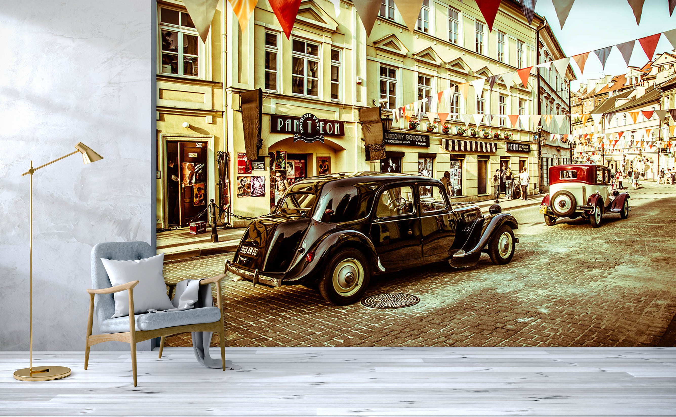 3D The Mall Luxury Car 365 Vehicle Wall Murals