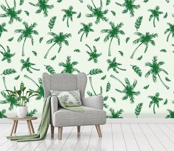 3D Green Coconut Tree 437 Wallpaper AJ Wallpaper 