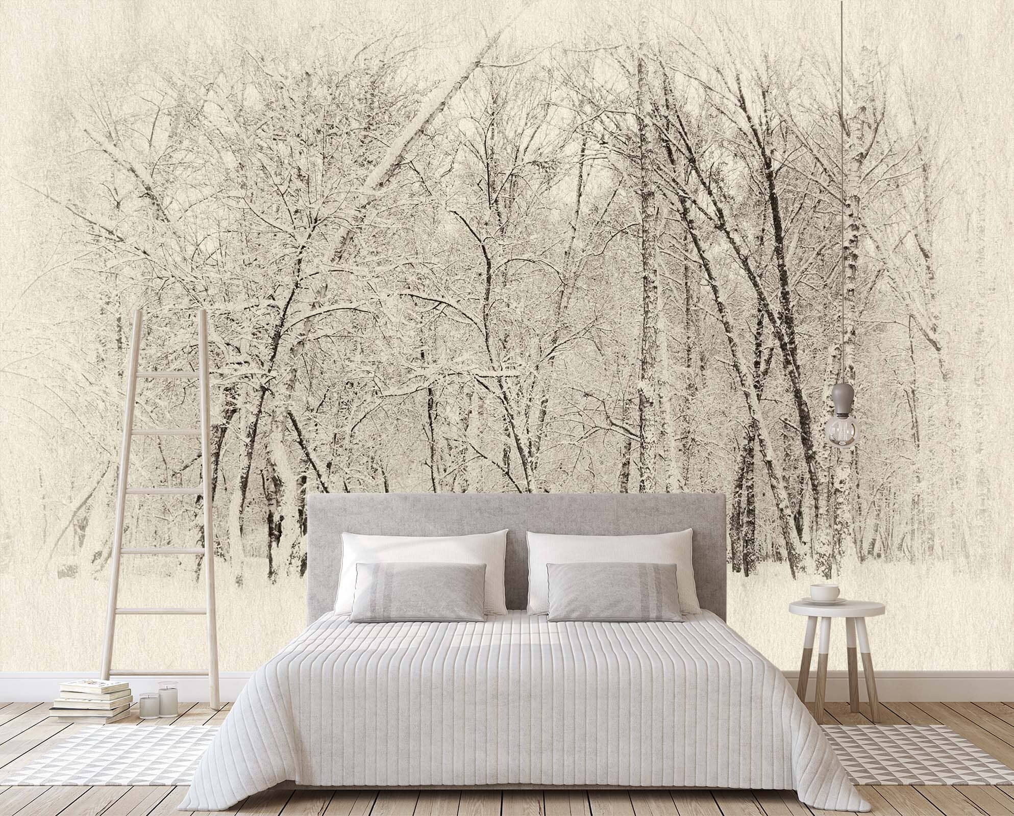 3D Snowy Landscape 123 Wall Murals Wallpaper AJ Wallpaper 2 