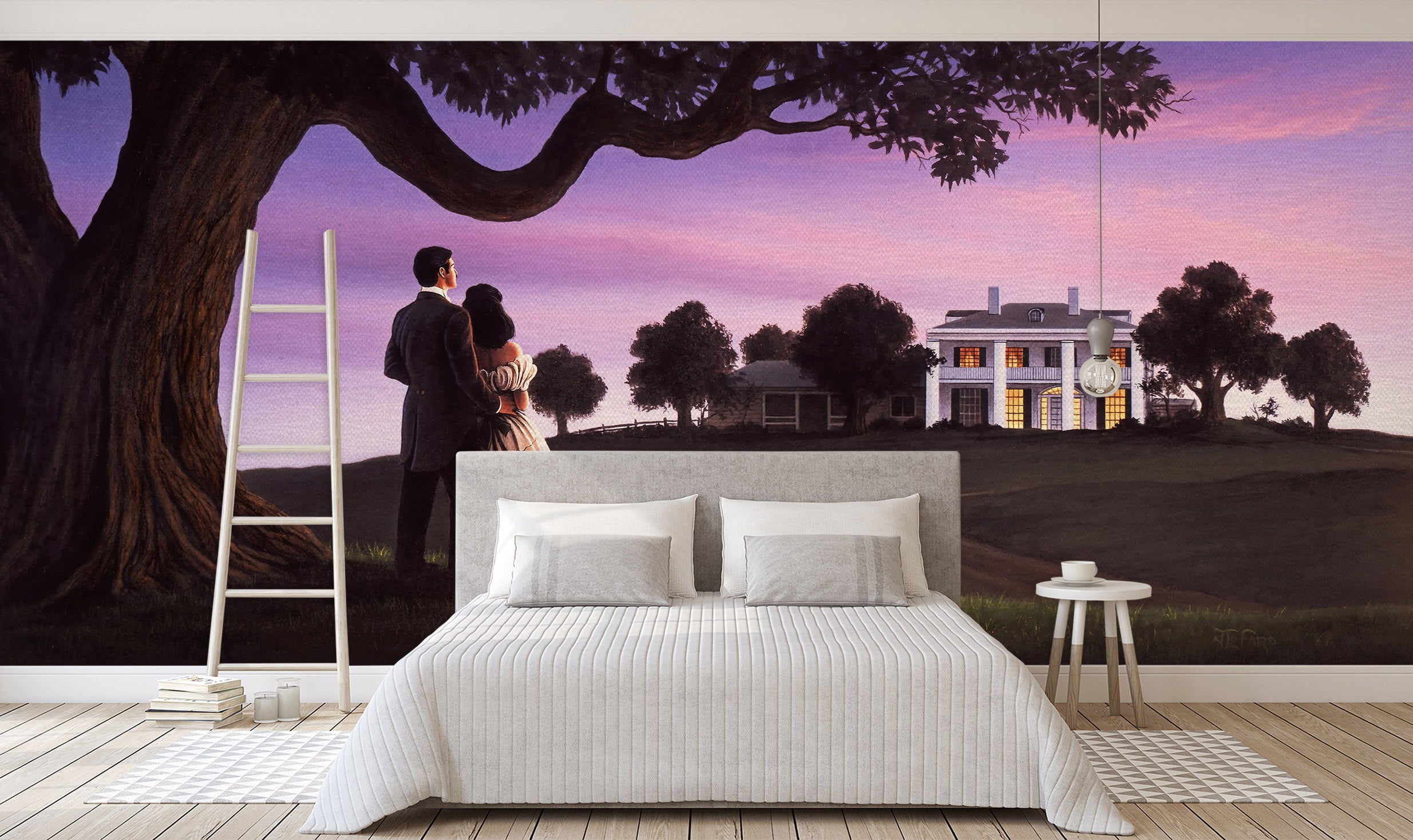 3D Trees Couple 85018 Jerry LoFaro Wall Mural Wall Murals