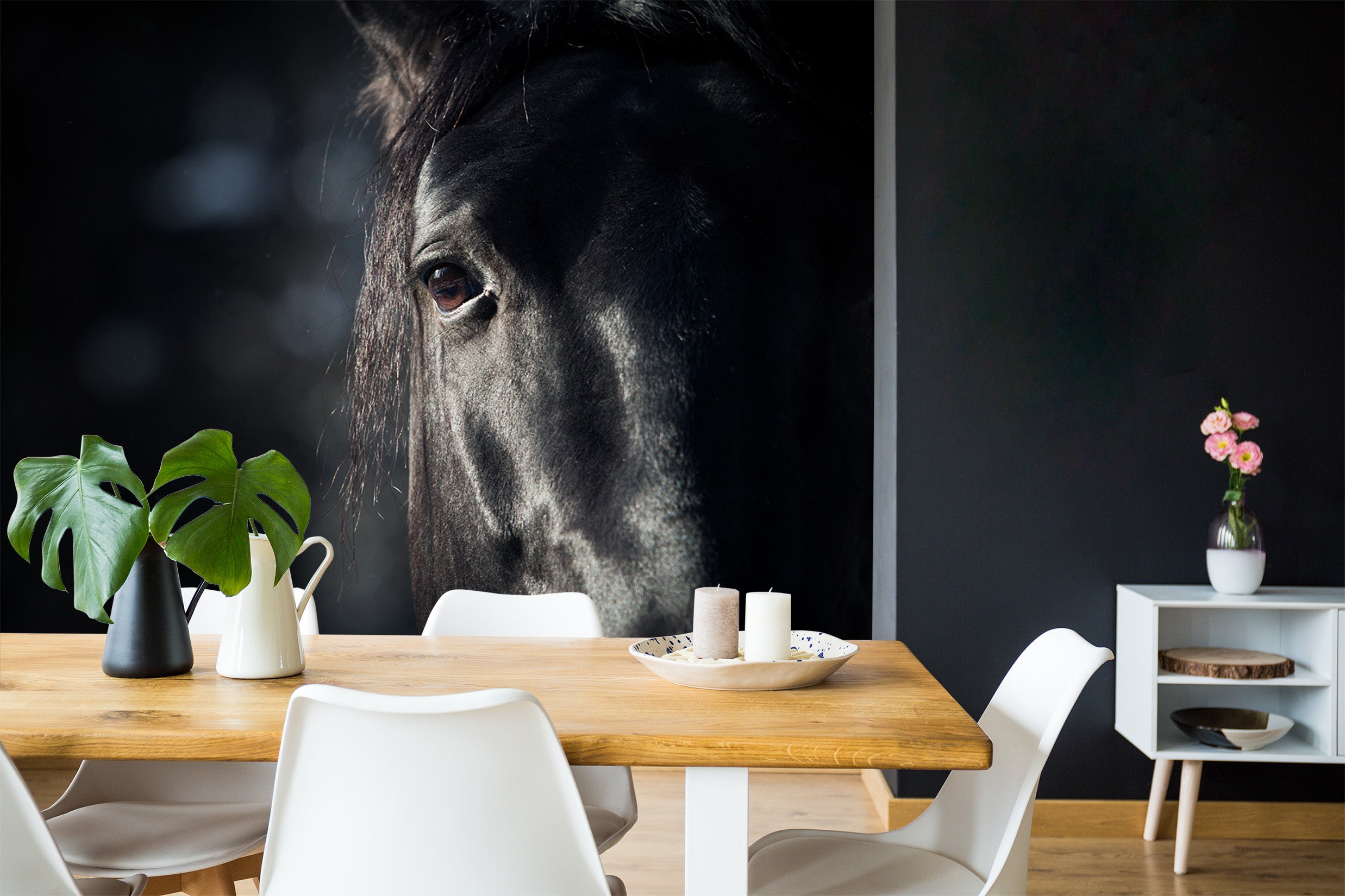 3D Horse Head 304 Wall Murals