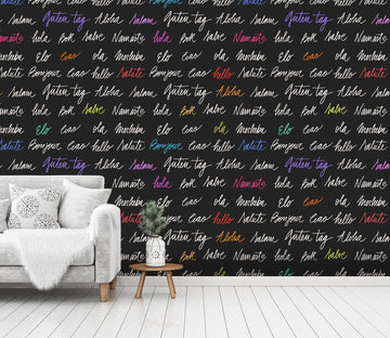 3D Color English Signature 477 Wallpaper AJ Wallpaper 