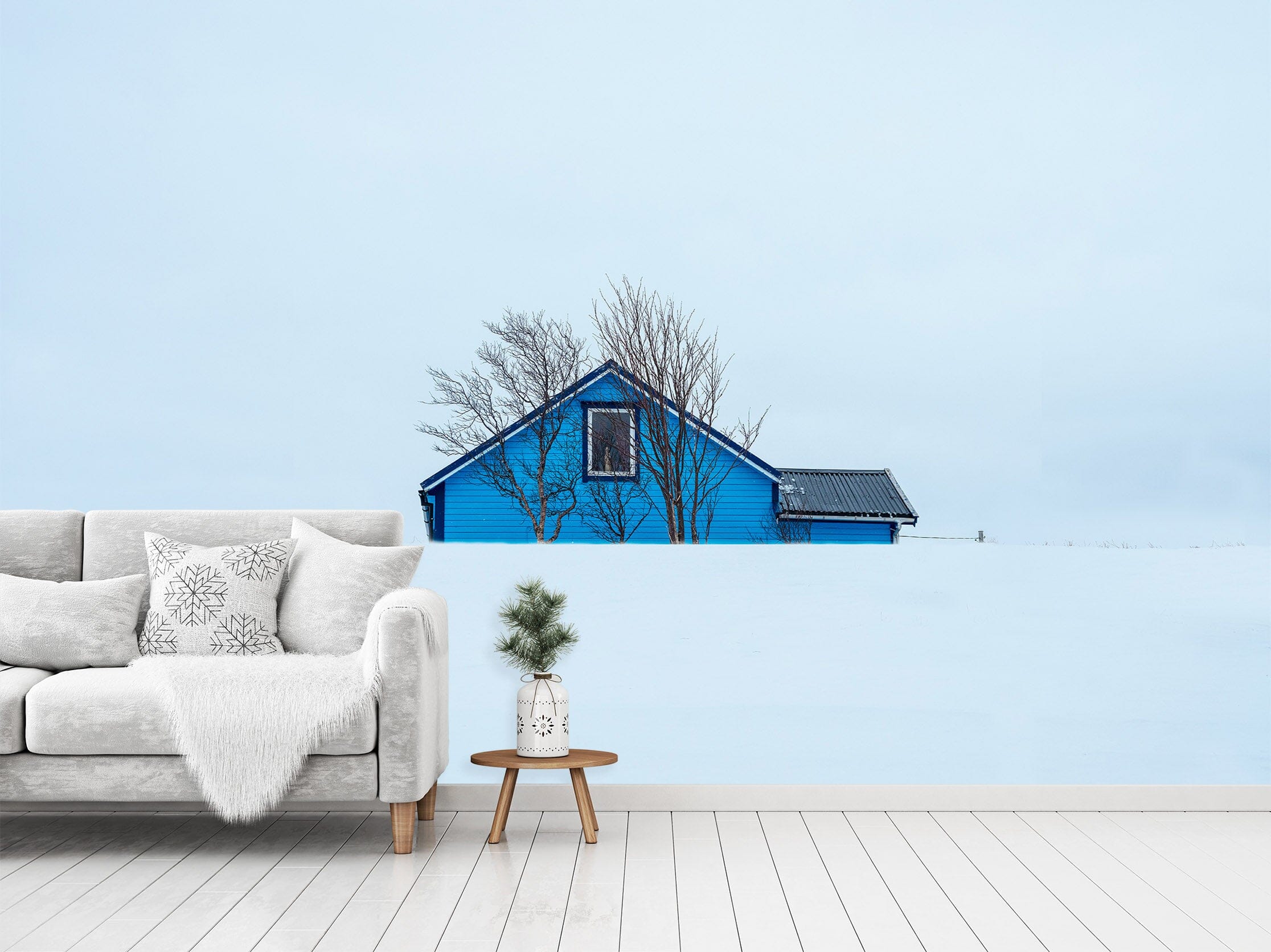 3D Snow Hut 1417 Marco Carmassi Wall Mural Wall Murals Wallpaper AJ Wallpaper 2 