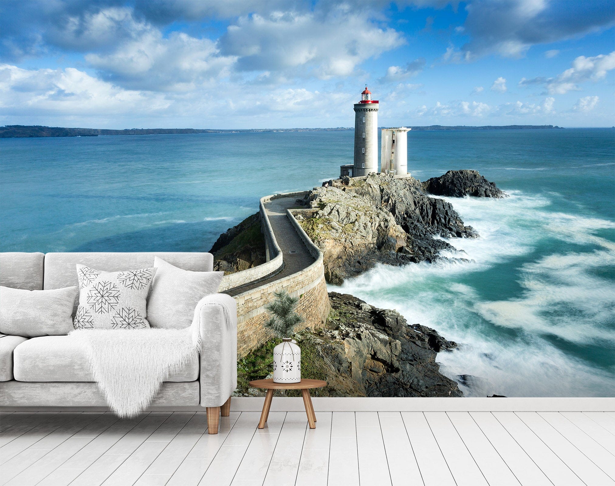 3D Sea Lighthouse 44 Wall Murals Wallpaper AJ Wallpaper 2 