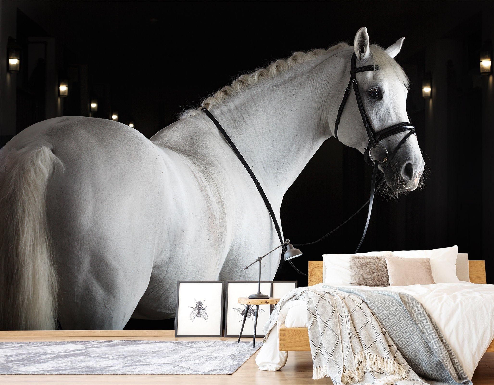 3D Pretty Horse 370 Wall Murals