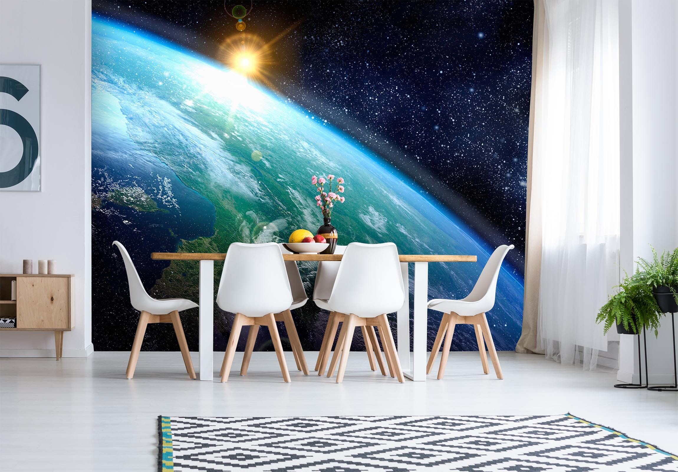 3D Starry Sky Planet 143 Wall Murals Wallpaper AJ Wallpaper 2 