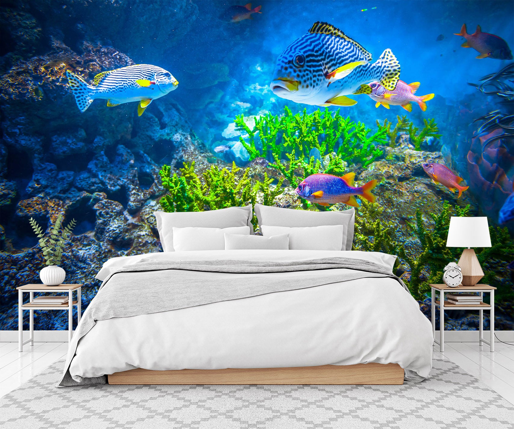 3D Sea Fish 58048 Wall Murals