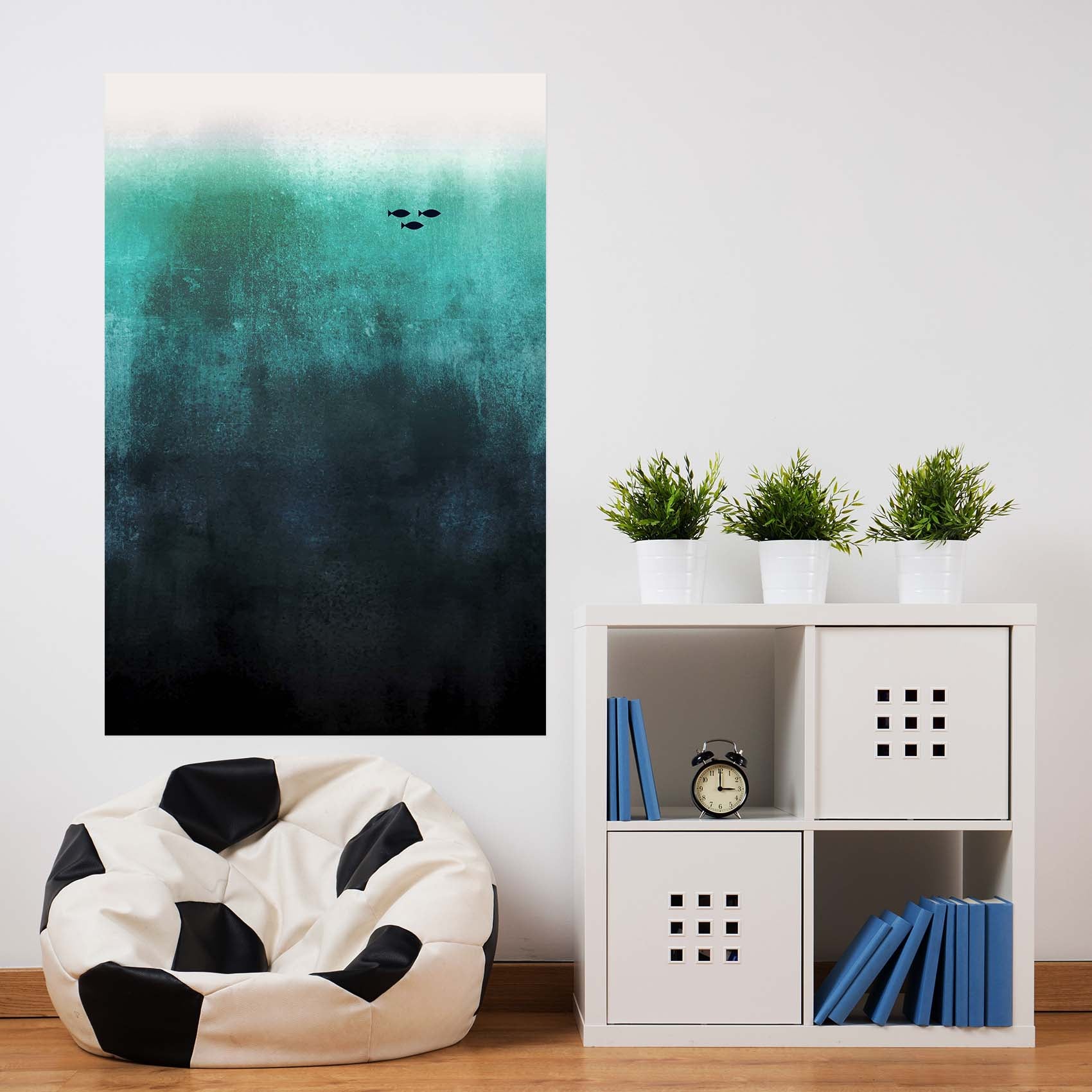 3D Green Fog 176 Boris Draschoff Wall Sticker