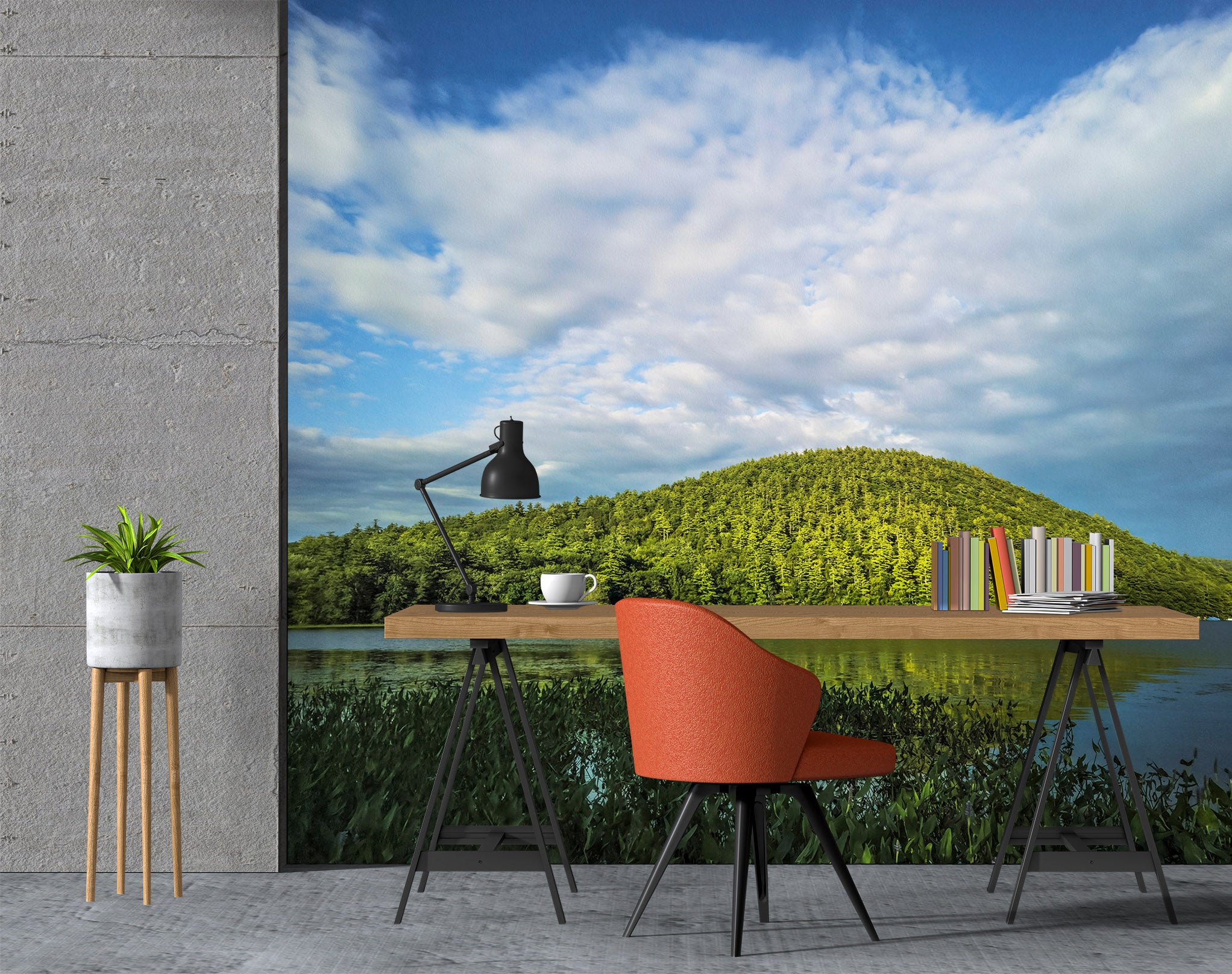 3D Lawn Sky 85004 Jerry LoFaro Wall Mural Wall Murals