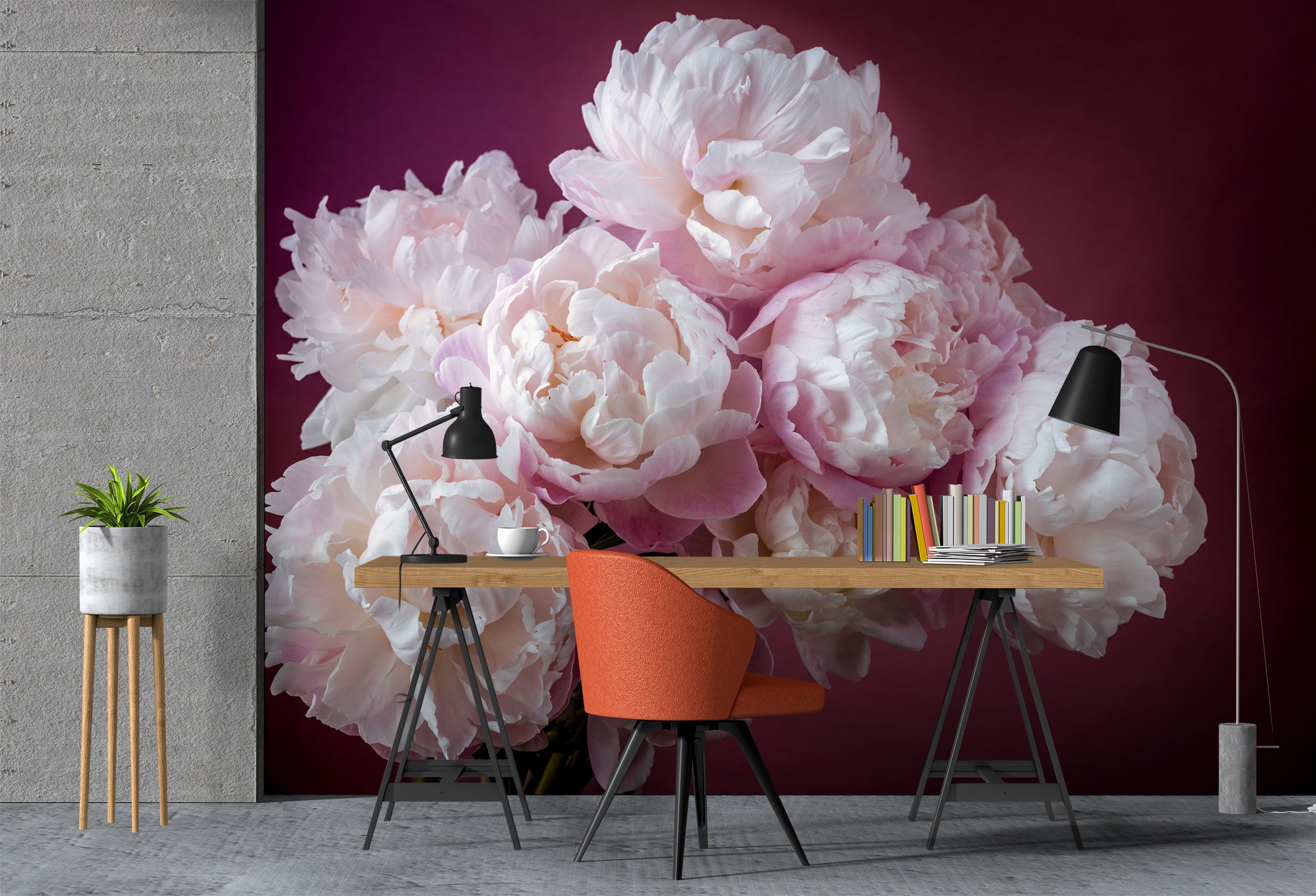 3D Pink Flower 6223 Assaf Frank Wall Mural Wall Murals